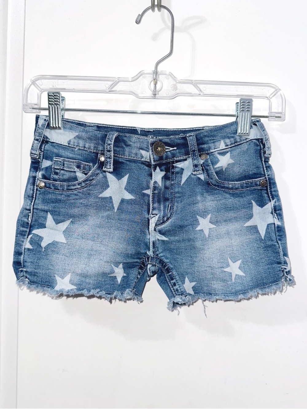 Girls Cowgirl Tuff Co. Star Denim Shorts size 9